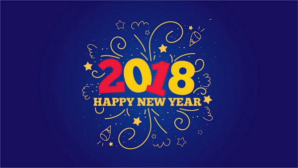 Bộ ảnh đẹp Chúc mừng năm mới 2018 trên mạng xã hội - Ảnh 21.