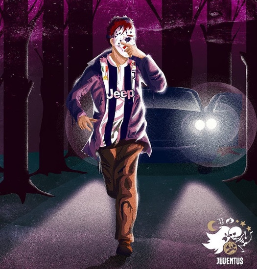 Sao Juventus hóa ác quỷ trong dịp Halloween - Ảnh 6. Sao Juventus hóa ác quỷ trong dịp Halloween - Ảnh 6.