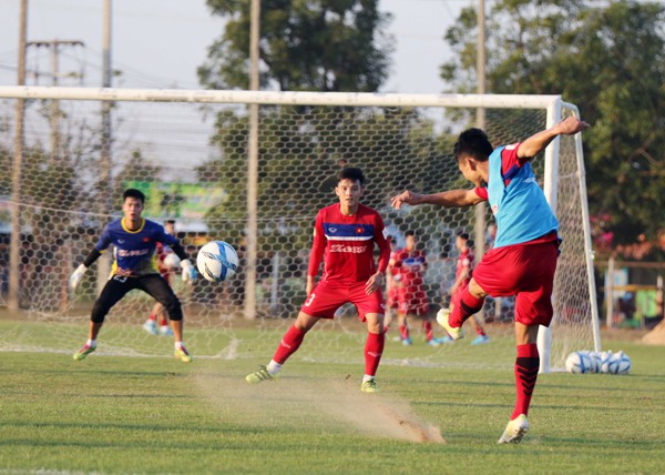 U23 Việt Nam trở lại sân tập, tích cực hướng tới trận đấu gặp U23 Uzbekistan - Ảnh 6.