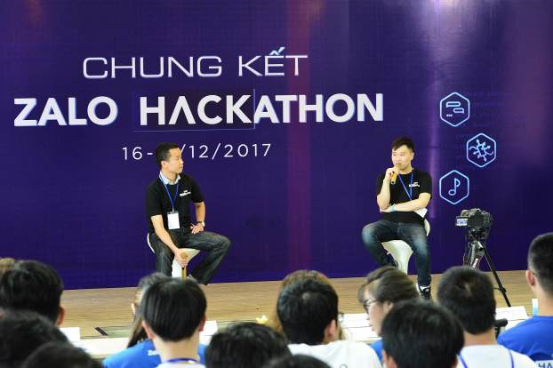 Học sinh cấp 3 giành giải cao ở Zalo Hackathon 2017 - Ảnh 6.