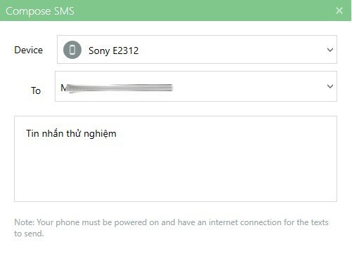 Tuyệt chi&ecirc;u nhận/gửi tin nhắn, cuộc gọi tr&ecirc;n smartphone trực tiếp từ m&aacute;y t&iacute;nh - Ảnh 9.