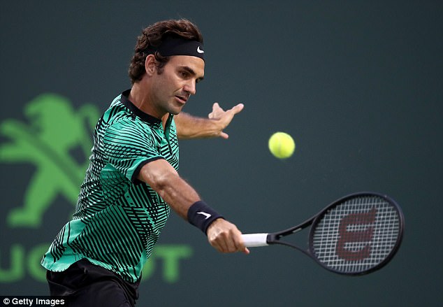 Bán kết Miami mở rộng 2017: Federer 2-1 Kyrgios: Gừng càng già càng cay - Ảnh 1.