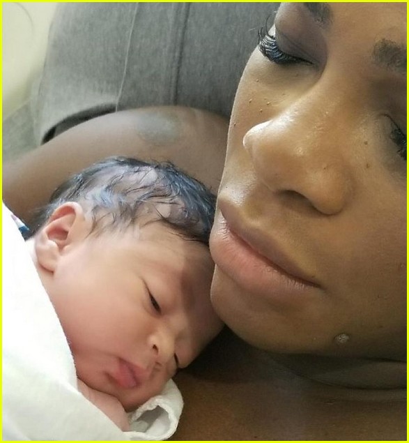 Serena Williams khoe ảnh con gái đầu lòng - Ảnh 1.