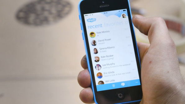 Microsoft nâng cấp Skype trên iPhone - Ảnh 1.