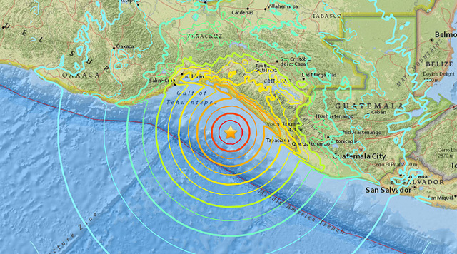 Động đất mạnh 8,1 độ Richter tại Mexico, ít nhất 5 người thiệt mạng - Ảnh 2.