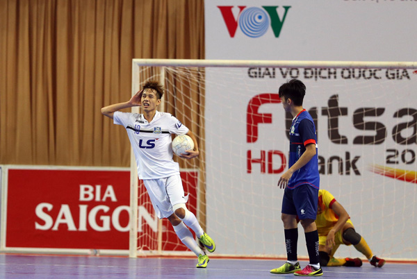 Vòng 15 Giải futsal VĐQG HDBank 2017: Thái Sơn Nam gia cố ngôi đầu bảng - Ảnh 1.