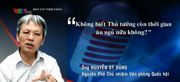 Phát ngôn ấn tượng: Không biết Thủ tướng còn thời gian ăn, ngủ nữa không? - Ảnh 1.