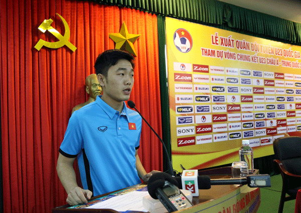 ĐT U23 Việt Nam xuất quân tham dự VCK U23 châu Á 2018: Hi vọng tạo kỳ tích - Ảnh 2. ĐT U23 Việt Nam xuất quân tham dự VCK U23 châu Á 2018: Hi vọng tạo kỳ tích - Ảnh 2.