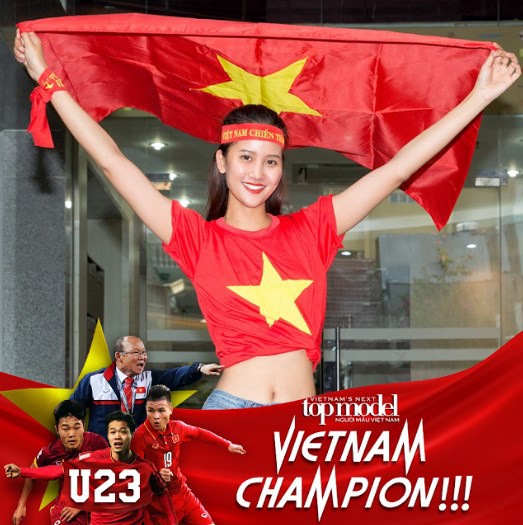 Hoa hậu HHen Niê cùng dàn mẫu Vietnams Next Top Model dự đoán tỉ số CK U23 Việt Nam - U23 Uzbekistan - Ảnh 5.