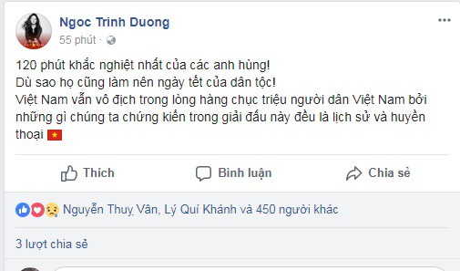 Dàn MC VTV nhắn gửi yêu thương đến những người hùng U23 Việt Nam - Ảnh 1.