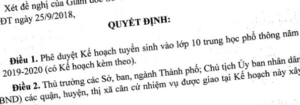 CHÍNH THỨC: Hà Nội chốt phương án thi lớp 10 THPT năm học 2019 - 2020 - Ảnh 1. CHÍNH THỨC: Hà Nội chốt phương án thi lớp 10 THPT năm học 2019 - 2020 - Ảnh 1.