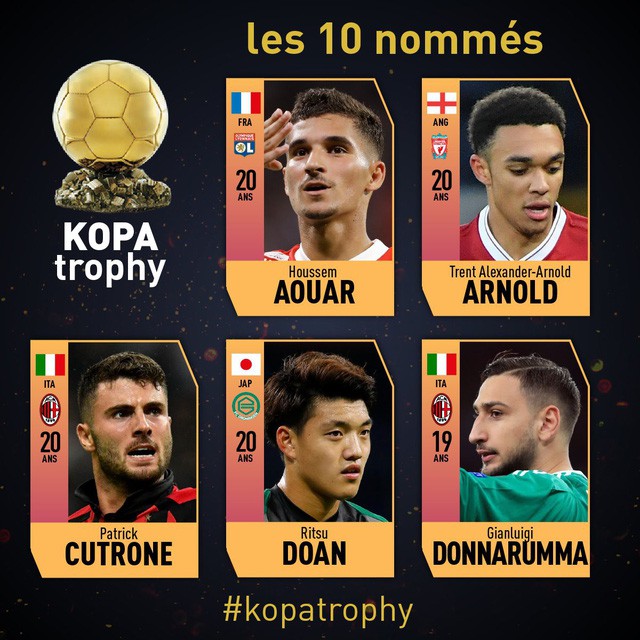  10 đề cử Quả bóng vàng U21: Mbappe không có đối thủ - Ảnh 1.