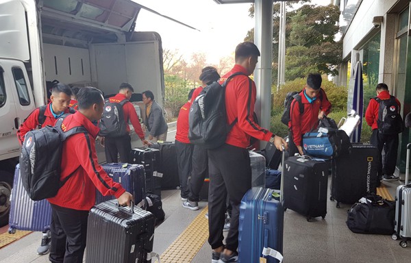 AFF Cup 2018: ĐT Việt Nam đã có mặt tại Paju, sẵn sàng cho đợt tập huấn - Ảnh 2.