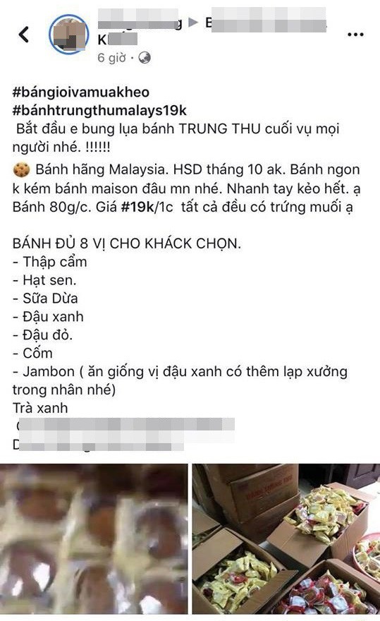 Cẩn trọng khi mua, sử dụng bánh Trung thu thanh lý - Ảnh 1.