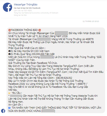 Lừa đảo trên Facebook: Những cách nhận biết và phương pháp phòng ngừa - Ảnh 2.