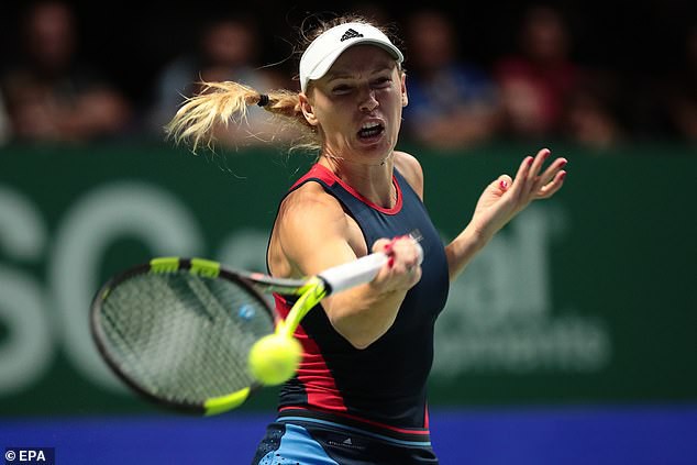 ĐKVĐ Wozniacki sớm dừng bước tại WTA Finals 2018 - Ảnh 1.