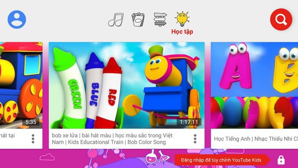 Hướng dẫn sử dụng Youtube Kids - Ứng dụng xem video dành riêng cho trẻ em - Ảnh 1.