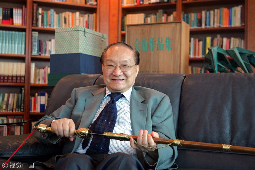 Nh vn Kim Dung qua i trong vng tay ca gia nh, khng li trng tri