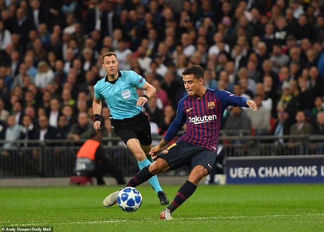 ẢNH: Messi toả sáng, Barcelona đánh bại Tottenham ngay tại Wembley - Ảnh 2.