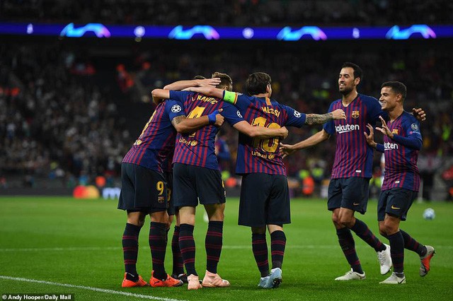 ẢNH: Messi toả sáng, Barcelona đánh bại Tottenham ngay tại Wembley - Ảnh 14.