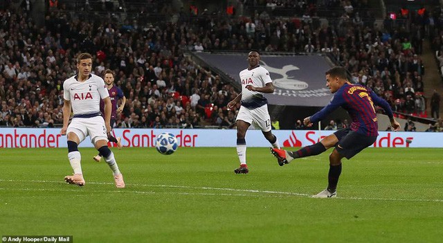 ẢNH: Messi toả sáng, Barcelona đánh bại Tottenham ngay tại Wembley - Ảnh 3.