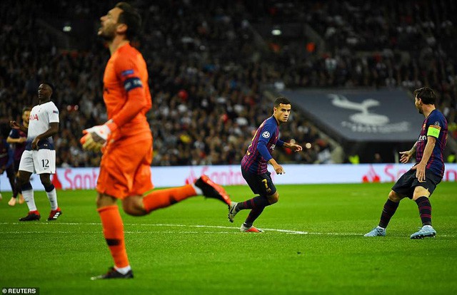 ẢNH: Messi toả sáng, Barcelona đánh bại Tottenham ngay tại Wembley - Ảnh 4.