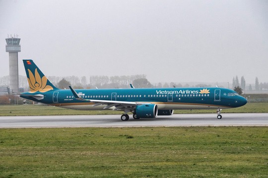 Vietnam Airlines nhận máy bay thế hệ mới tại Đức - Ảnh 1.