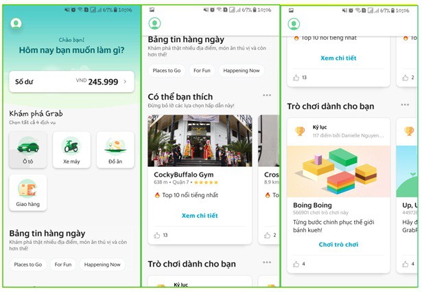 Grab ra mắt giao diện mới cho người dùng Việt - Ảnh 1.