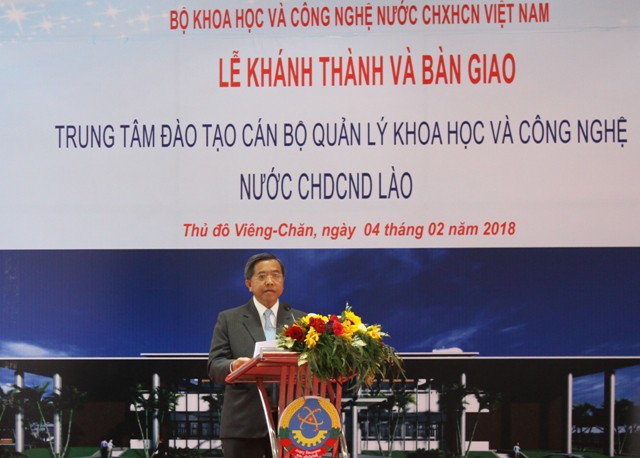 Việt Nam – Lào ký biên bản bàn giao Trung tâm đào tạo cán bộ quản lý KH&CN - Ảnh 4.