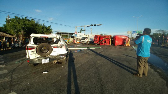 Bà Rịa-Vũng Tàu: Xe cứu hỏa gây tai nạn liên hoàn trên QL 51 - Ảnh 3.