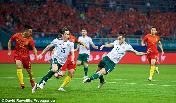 Lập hat-trick vào lưới ĐT Trung Quốc, Gareth Bale đi vào lịch sử bóng đá Xứ Wales - Ảnh 2.