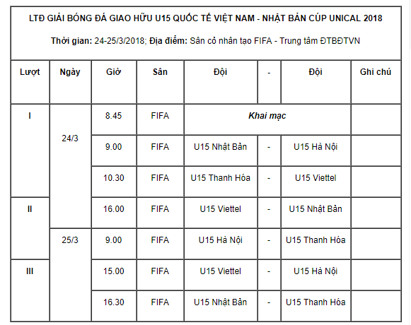 Ngày mai (24/3), khai mạc giải bóng đá giao hữu quốc tế U15 Việt Nam - Nhật Bản - Ảnh 2.