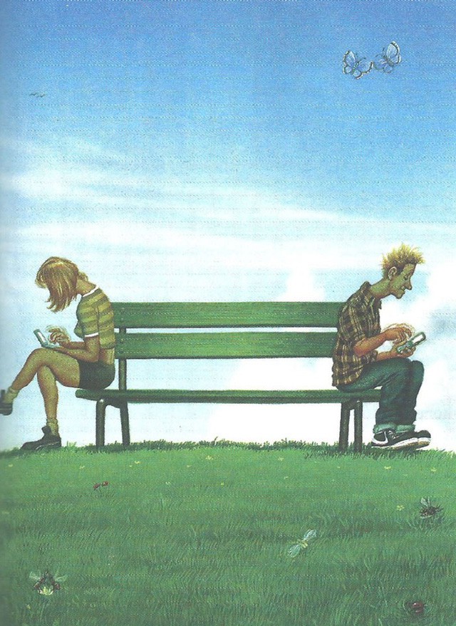 Những bức vẽ th&uacute; vị &ldquo;bắt bệnh&rdquo; x&atilde; hội hiện đại - Ảnh 6.