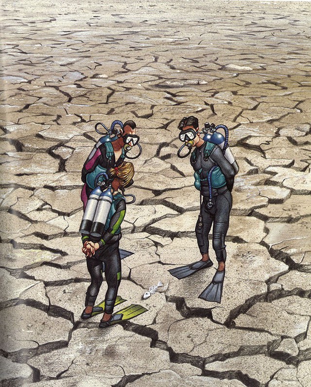 Những bức vẽ th&uacute; vị &ldquo;bắt bệnh&rdquo; x&atilde; hội hiện đại - Ảnh 9.