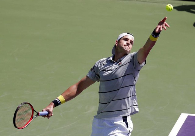 John Isner thẳng tiến bán kết Miami mở rộng 2018 - Ảnh 1.