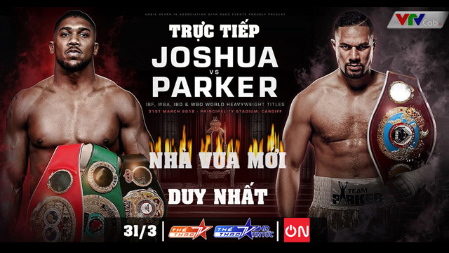 “Siêu kinh điển” boxing Anthony Joshua - Joseph Parker trên VTVcab - Ảnh 2.