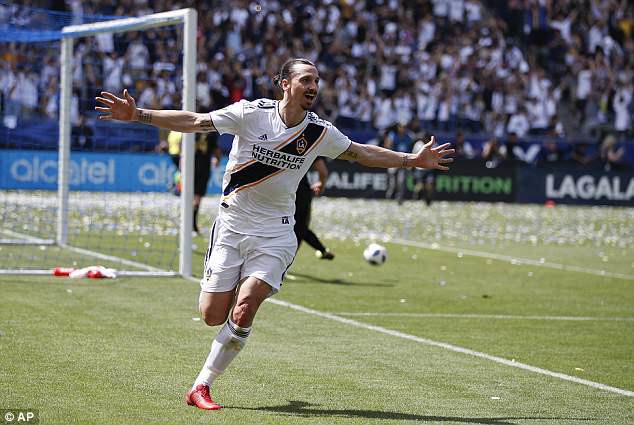 20 phút 2 bàn thắng, Ibrahimovic ra mắt hoàn hảo tại L.A Galaxy - Ảnh 2.