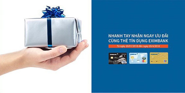 Nhanh tay nhận ngay ưu đãi cùng thẻ tín dụng Eximbank - Ảnh 1.