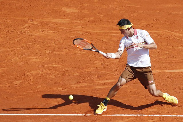 Ngược dòng ấn tượng, Nishikori tiến vào chung kết Monte Carlo Masters 2018 - Ảnh 1.