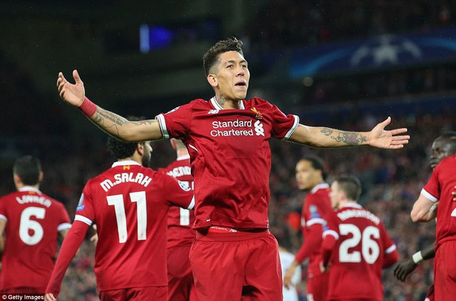 ẢNH: Nhìn lại Liverpool đánh bại Roma với tỉ số 5-2 tại lượt đi bán kết Champions League  - Ảnh 15.