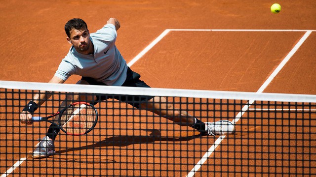 Grigor Dimitrov vất vả vượt qua vòng 3 Barcelona Open - Ảnh 2.