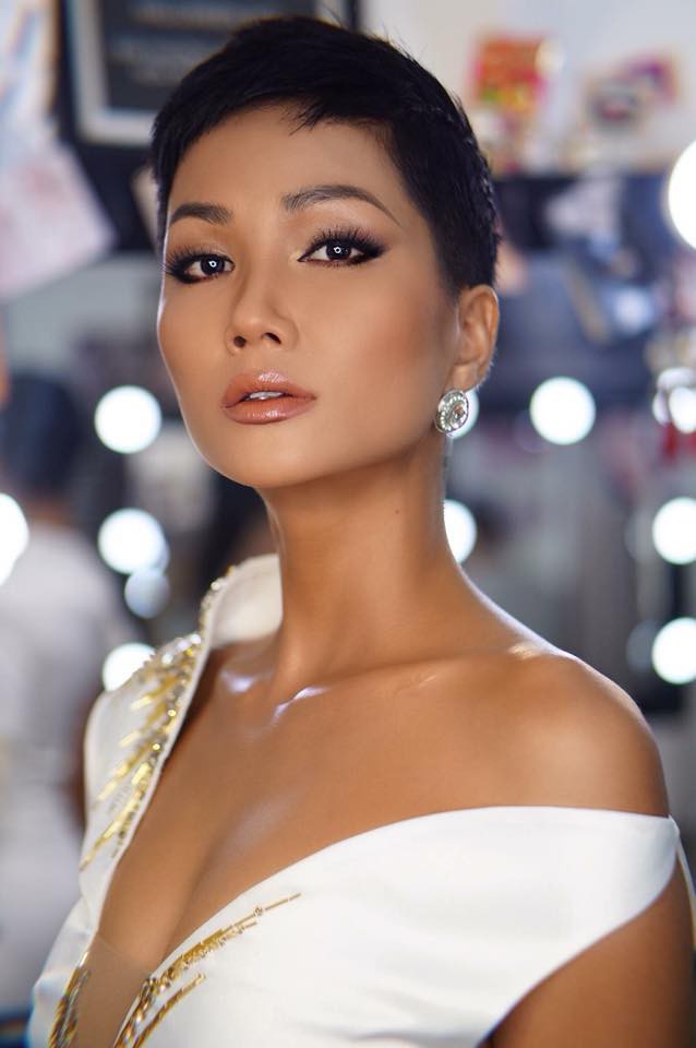 Hoa hậu H’Hen Niê thay đổi kiểu tóc sẵn sàng chinh chiến tại đấu trường Miss Universe 2018 - Ảnh 6.