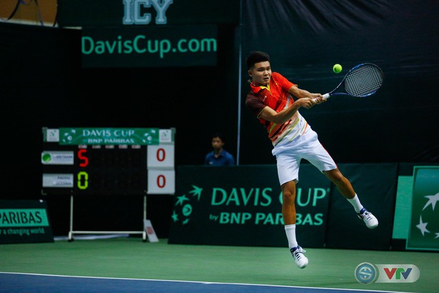 ẢNH: Lý Hoàng Nam có chiến thắng đầu tiên tại Davis Cup - Ảnh 2. ẢNH: Lý Hoàng Nam có chiến thắng đầu tiên tại Davis Cup - Ảnh 2.