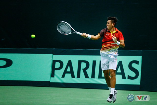 ẢNH: Lý Hoàng Nam có chiến thắng đầu tiên tại Davis Cup - Ảnh 12. ẢNH: Lý Hoàng Nam có chiến thắng đầu tiên tại Davis Cup - Ảnh 12.