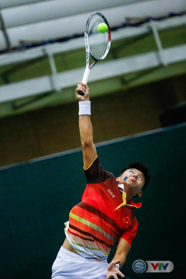 ẢNH: Lý Hoàng Nam có chiến thắng đầu tiên tại Davis Cup - Ảnh 14. ẢNH: Lý Hoàng Nam có chiến thắng đầu tiên tại Davis Cup - Ảnh 14.