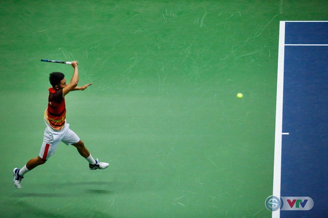 ẢNH: Lý Hoàng Nam có chiến thắng đầu tiên tại Davis Cup - Ảnh 5. ẢNH: Lý Hoàng Nam có chiến thắng đầu tiên tại Davis Cup - Ảnh 5.