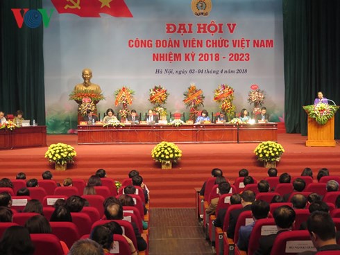 291 đại biểu dự Đại hội Đại biểu Công đoàn Viên chức Việt Nam lần V - Ảnh 1. 291 đại biểu dự Đại hội Đại biểu Công đoàn Viên chức Việt Nam lần V - Ảnh 1.