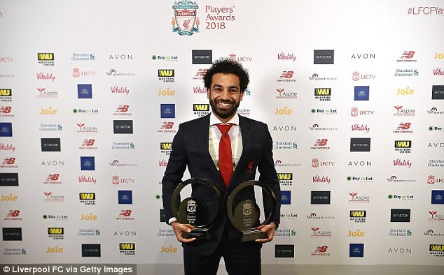 Mohamed Salah mệt vì nhận giải - Ảnh 2.