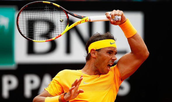 Rome mở rộng 2018: Loại Fabio Fognini, Rafael Nadal giành quyền vào bán kết - Ảnh 2.