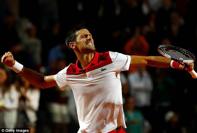 Rome mở rộng 2018: Thắng Nishikori, Djokovic gặp Nadal ở bán kết - Ảnh 1.